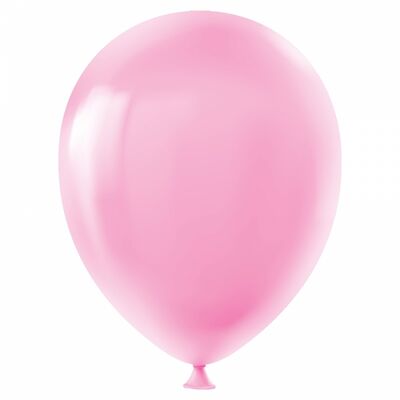 Pembe Pastel Balon 10