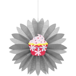 1st Birthday Paper Fan 50 cm - 3