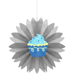 1st Birthday Paper Fan 50 cm - 4