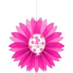 1st Birthday Paper Fan 50 cm - 5