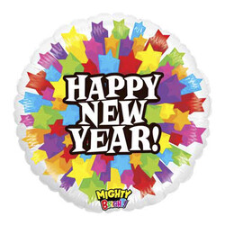 Grabo - Mighty Starbust New Year Grabo Folyo Balon 21
