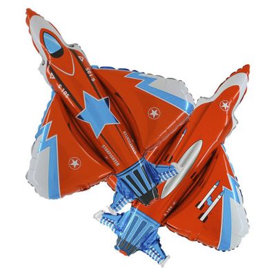 Star Fighter Red Grabo Folyo Balon 31