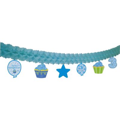 3rd Birthday Paper Garland Decorations - 1