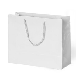 Kika - Beyaz Karton Çanta 42x38 cm
