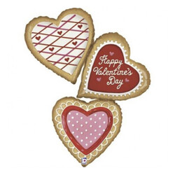 Grabo - Valentine Cookies Grabo Folyo Balon 44