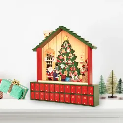 Advent Calender - Wooden House - 1