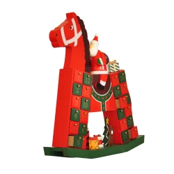 Advent Calender - Wooden Rocking Horse - 3