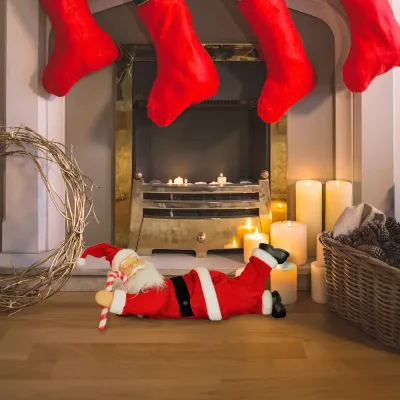 Animated Sleeping Santa - 1