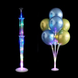 Led Işıklı Balon Standı 70cm - 3