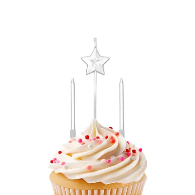 Birthday Candle Set - White - 1