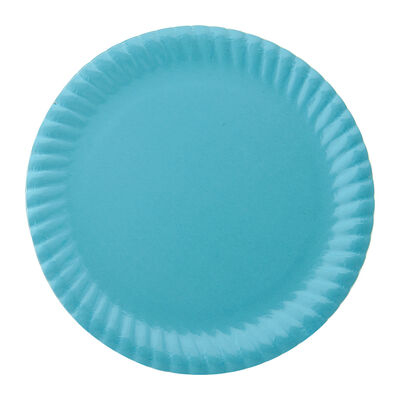 Blue Paper Plates - 1