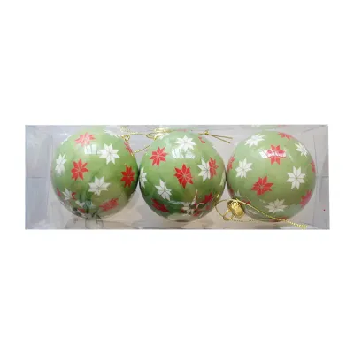 Christmas Ball Ornaments - Leaf - 2