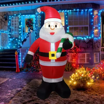 Christmas Decorations - Inflatable Santa Claus - 1