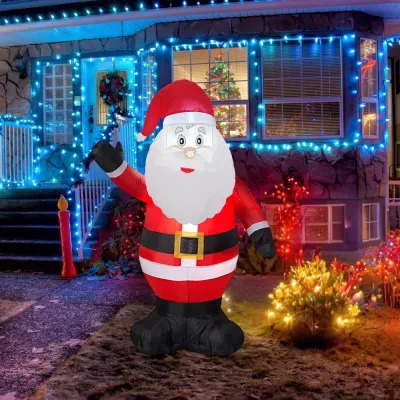 Christmas Decorations - Inflatable Santa Claus - 1