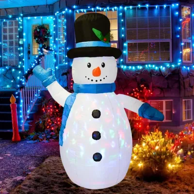 Christmas Decorations - Inflatable Snowman - 1