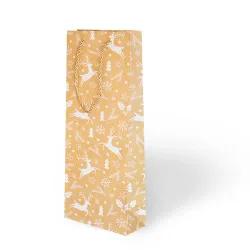 Christmas Gift Bag - Gold - 3