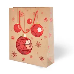 Christmas Gift Bag - Kraft - 2