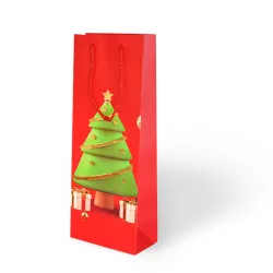 Christmas Gift Bag - Red - 1