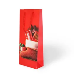 Christmas Gift Bag - Red - 3