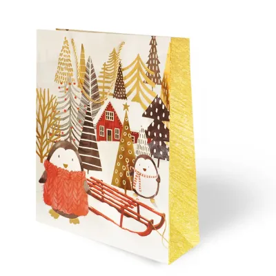 Christmas Gift Bag - Snow - 1