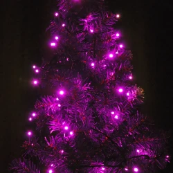 LED Christmas Lights - Fuchsia - 2