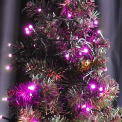 LED Christmas Lights - Fuchsia - 1