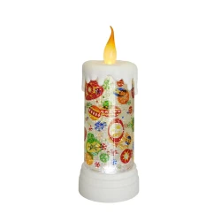 Christmas Lighted Water Lantern - Candle - 2