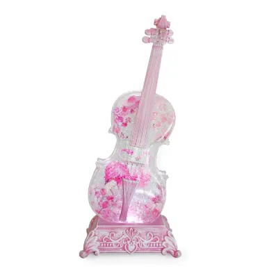 Christmas Lighted Water Lantern - Violin - 2