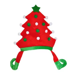 Christmas Santa Elf Hat - Pine Tree - 2