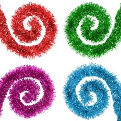 Christmas Tinsel - Colorful - 2