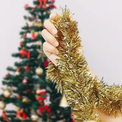 Christmas Tinsel - Gold - 1