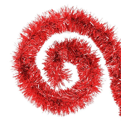 Christmas Tinsel - Red - 2