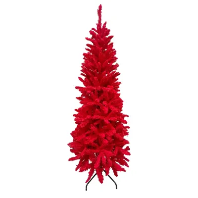 Christmas Tree 180 cm 650 Branches - Red - 1