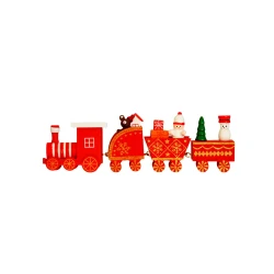 Christmas Wooden Train - 2