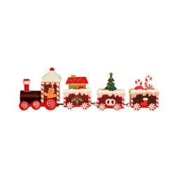 Christmas Wooden Train - Waggon Train - 2