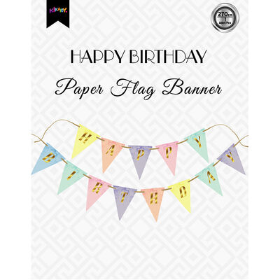 Colorful Happy Birthday Banner - 1