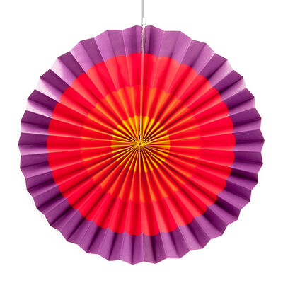 Colorful Paper Fan 45 cm - 2