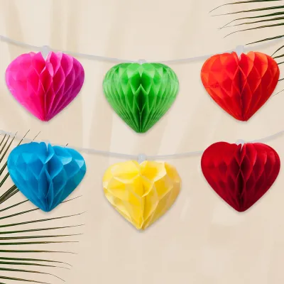 Decoration Heart - Colorful - 1