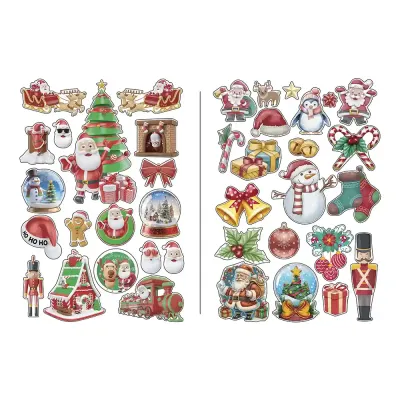 Decorative Stickers Set - Christmas - 1