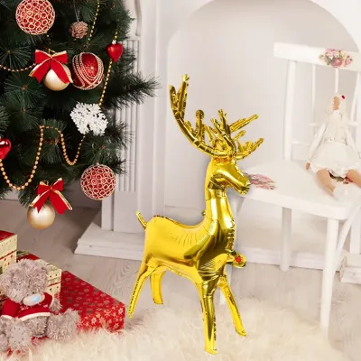 Deer Decorative Balloon - Gold - 1