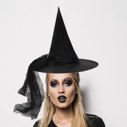 Deluxe Witch Hat - 1