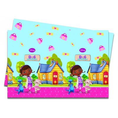 Doc McStuffins Plastic Table Cover - 1