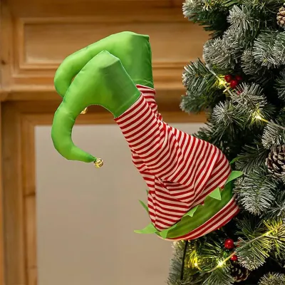 Elf Kicking Tree Legs - 1