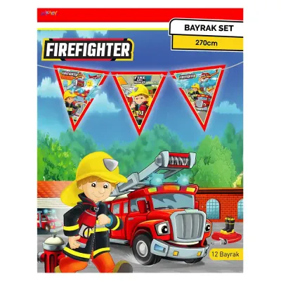 Firefighters Üçgen Flama - 1