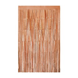 Foil Fringe Curtain - Bronze - 2