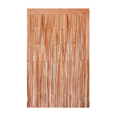 Foil Fringe Curtain - Bronze - 2