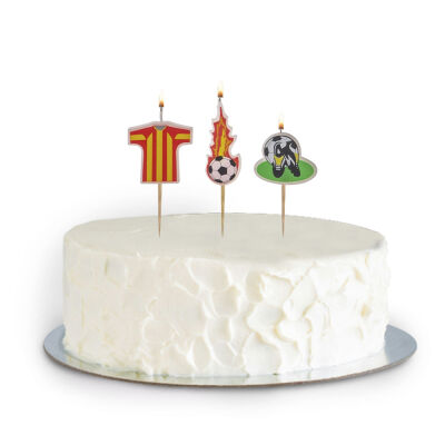 Football Toothpick Candles - 1