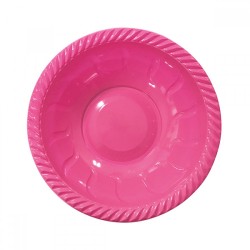 Fuchsia Plastic Bowl - Kikajoy