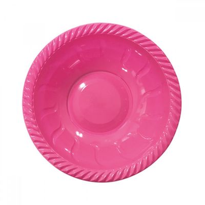 Fuchsia Plastic Bowl - 1