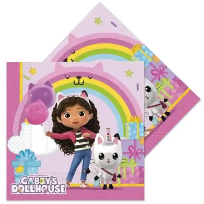 Gabby's Dollhouse Paper Napkins - 1